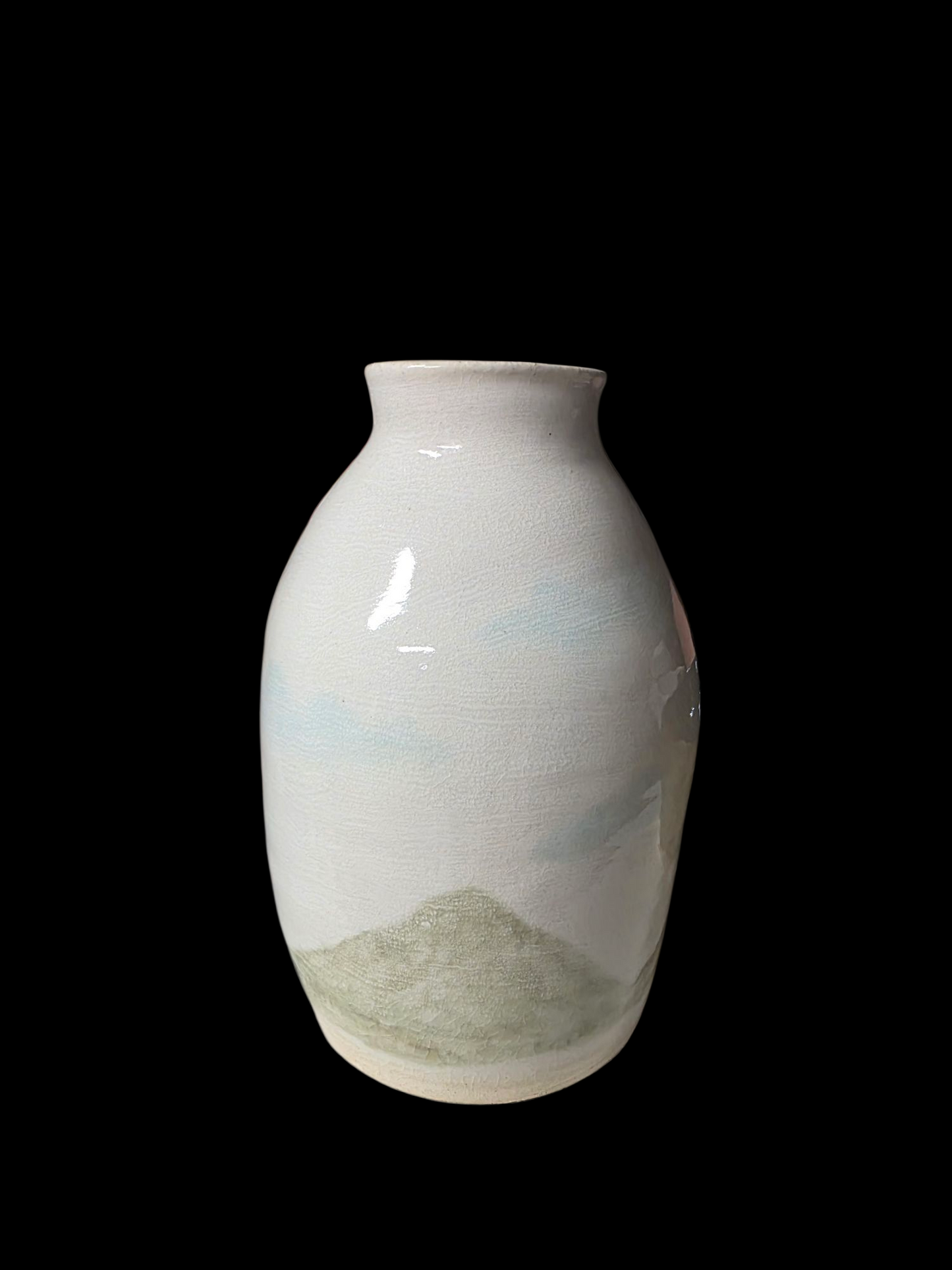Cherry blossom vase