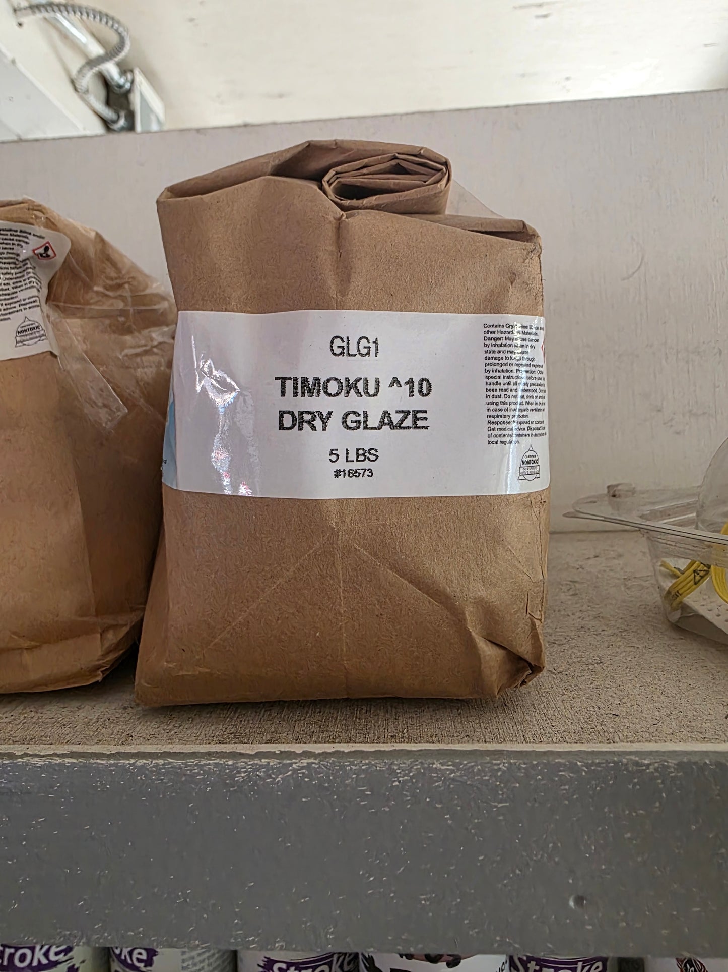 Temoku 5lb bag Dry Glaze