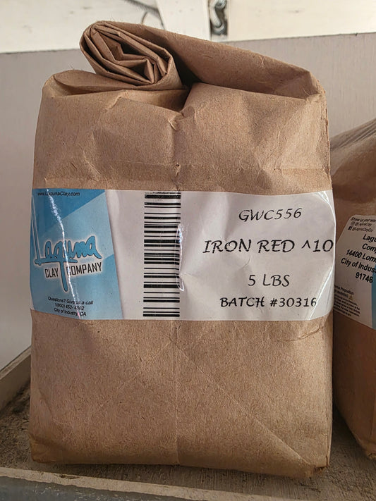 Laguna- iron red cone ^10 powder glaze 5lb bag